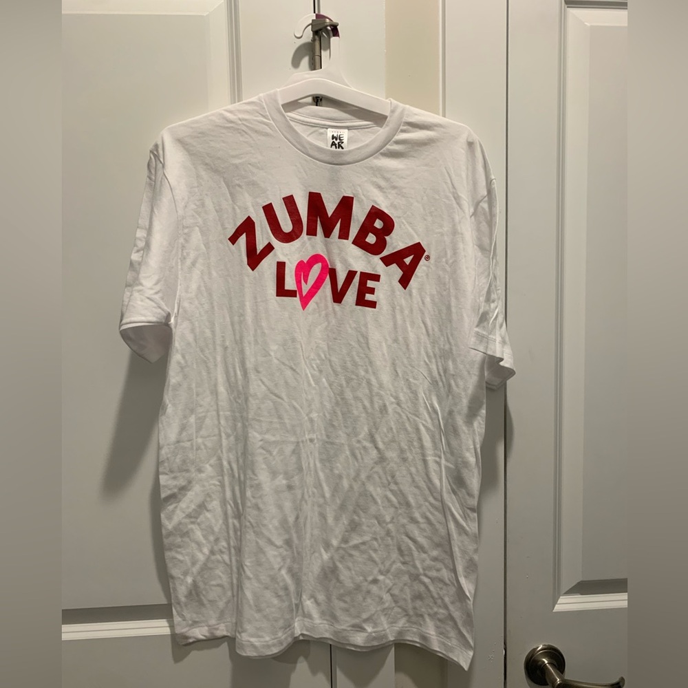 Zumba Love White Tee - Picture 3 of 6